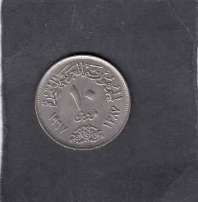 Beschrijving: 10 Piastres BIRD 